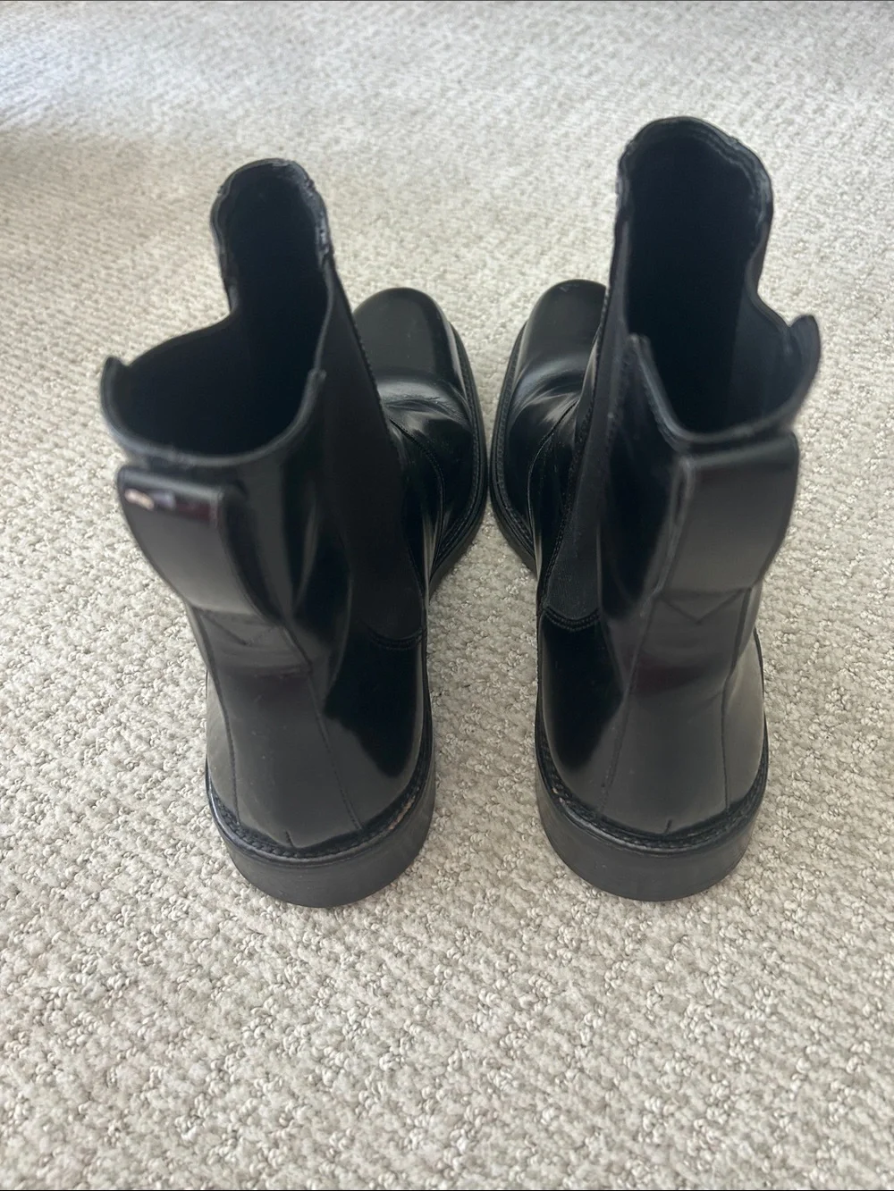 Cole Haan Men's Black Leather Chelsea Boots